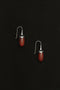 Sophie Buhai - Dripping Stone Earrings in Carnelian