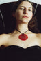 Sophie Buhai - Large Full Moon Pendant in Carnelian