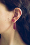 Sophie Buhai - Small Angelika Earrings in Carnelian