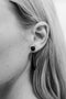 Sophie Buhai - SMALL ANGELIKA EARRINGS IN ONYX