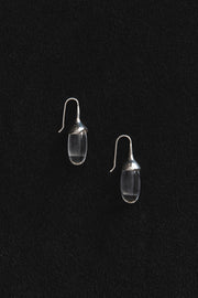 Dripping Stone Earrings in Quartz - Sophie Buhai