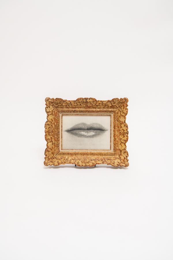 Sophie Buhai - MAN RAY, “LIPS” IN ANTIQUE FRAME, C. 1934