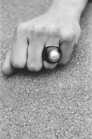Pearl Moon Ring - Sophie Buhai