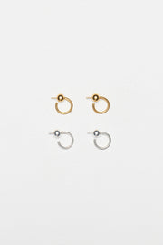 Small Single Layered Hoops - Sophie Buhai
