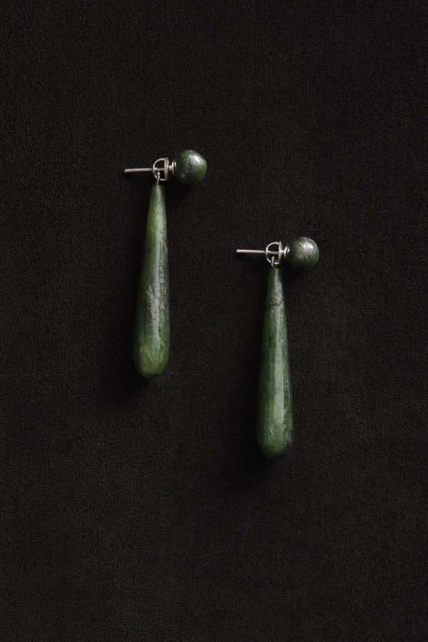 Sophie Buhai - Medium Angelika Earrings in Jade