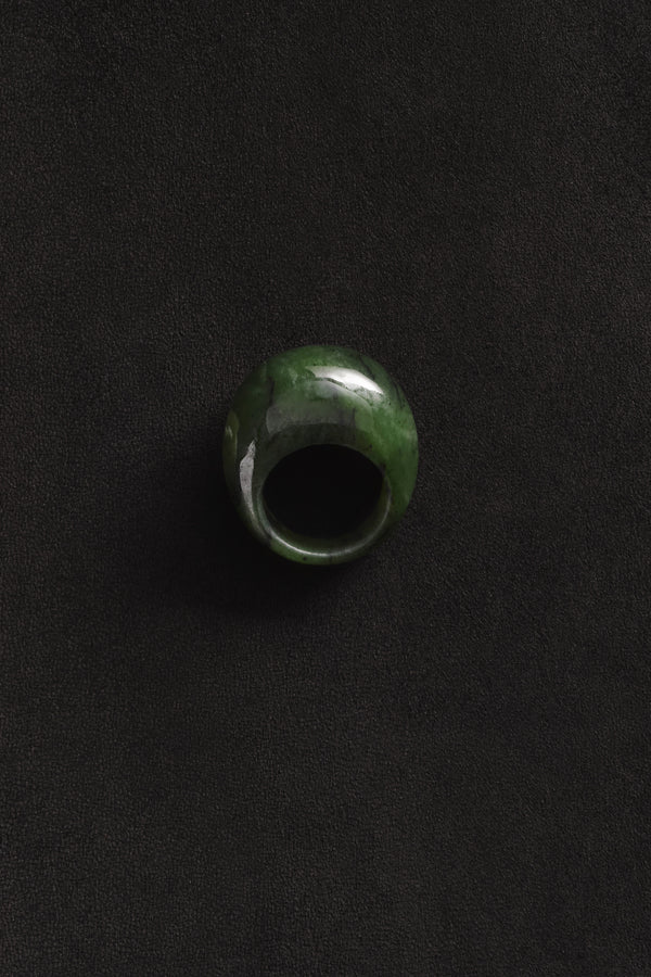 Sophie Buhai - Medium Jade Donut Ring