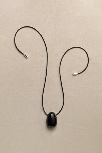 Egg Choker In Onyx | Sophie Buhai