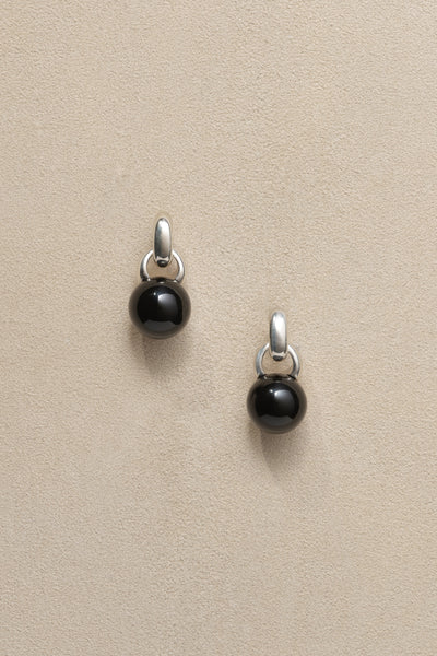 Everyday Earrings In Onyx | Sophie Buhai