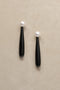 Sophie Buhai - Large Angelyne Earrings in Onyx
