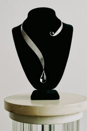 Pearl Moon Drop Collar - Sophie Buhai