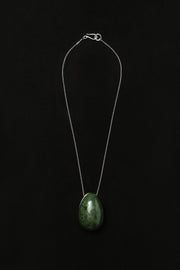 Egg Pendant in Jade - Sophie Buhai