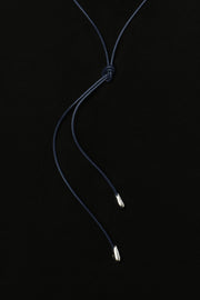 Elegant Shoelace Choker in Vegan Leather - Sophie Buhai