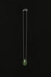 Everyday Egg Pendant in Jade - Sophie Buhai