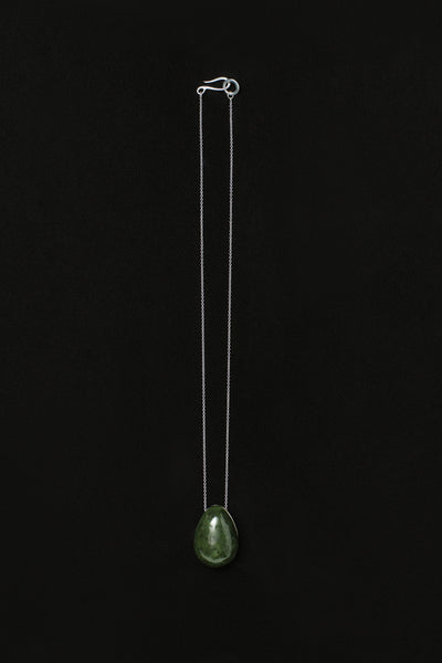 Everyday Egg Pendant In Jade | Sophie Buhai