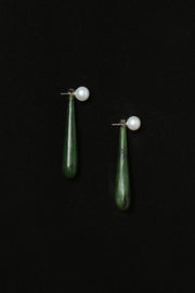 Medium Angelyne Earrings in Jade - Sophie Buhai