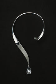 Pearl Moon Drop Collar - Sophie Buhai
