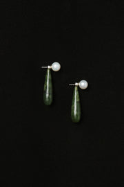 Small Angelyne Earrings in Jade - Sophie Buhai