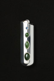 Three Green Eyes Lighter Case - Sophie Buhai