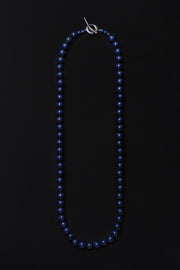 Long Everyday Boule Necklace in Lapis - Sophie Buhai