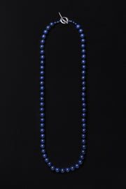 Long Everyday Boule Necklace in Lapis - Sophie Buhai