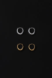 Slim Hinged Hoops - Sophie Buhai