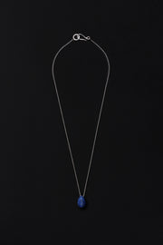 Tiny Egg Pendant in Lapis - Sophie Buhai
