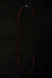 Constellation Necklace in Carnelian, 47in - Sophie Buhai