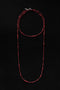 Sophie Buhai - Constellation Necklace in Carnelian, 47in