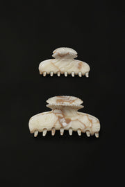 Fan Shell Claw in Alabaster - Sophie Buhai