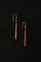 Sophie Buhai - Long Isadore Earrings in Carnelian