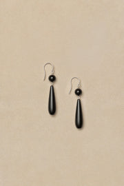 Isadore Earrings in Onyx - Sophie Buhai