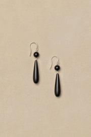 Isadore Earrings in Onyx - Sophie Buhai