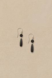 Tiny Isadore Earrings in Onyx - Sophie Buhai