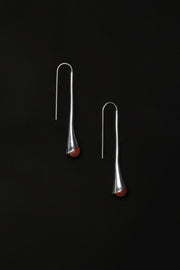 Vienna Earrings in Carnelian - Sophie Buhai