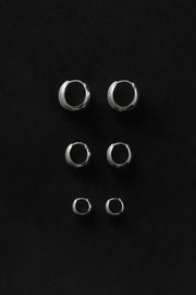XL Reversible Hinged Hoops - Sophie Buhai