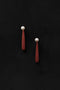 Sophie Buhai - Medium Angelyne Earrings in Carnelian