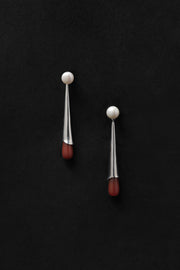 Carnelian Lou Lou Earrings - Sophie Buhai