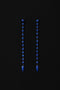 Sophie Buhai - Long Phoenician Earrings, Lapis