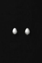 Large Reversible Hammered Hoops - Sophie Buhai