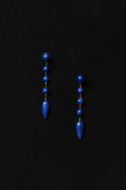 Small Phoenician Earrings, Lapis - Sophie Buhai