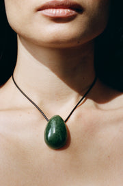 Egg Choker in Jade - Sophie Buhai