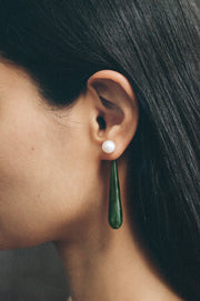 Medium Angelyne Earrings in Jade - Sophie Buhai