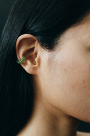 JADE BAGEL EAR CUFF - Sophie Buhai