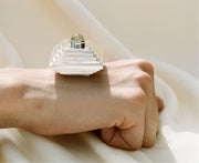 Pyramid Pill Box in Yellow Beryl - Sophie Buhai