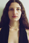 Sophie Buhai - Mermaid Pearl Necklace in Red Silk, 16in