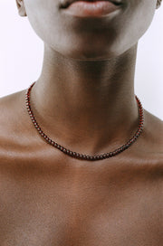 Petite Boule Collar in Garnet - Sophie Buhai