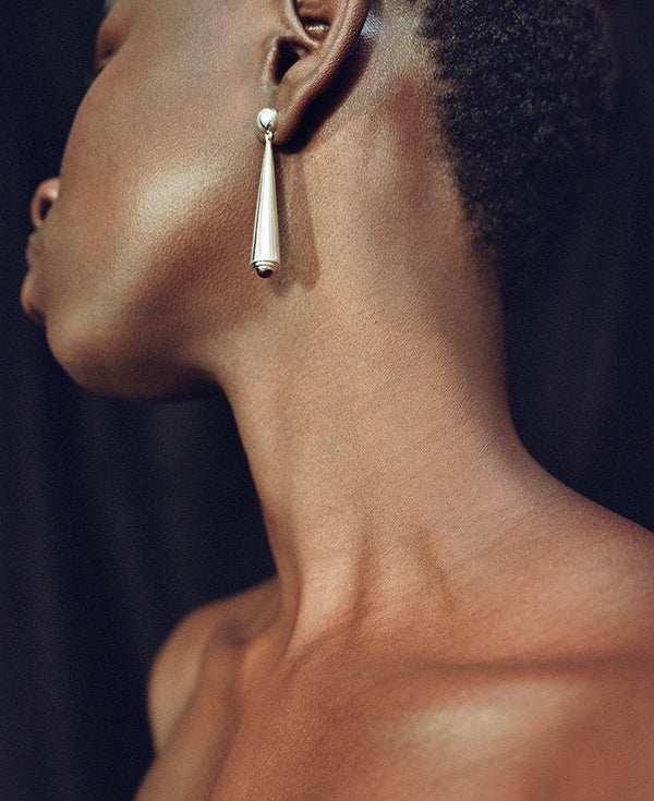 Sophie Buhai - Secession Earrings in Garnet