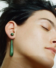 Medium Angelika Earrings in Jade - Sophie Buhai