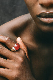 Demain Ring in Carnelian - Sophie Buhai