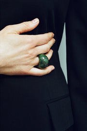 JADE DONUT RING - Sophie Buhai